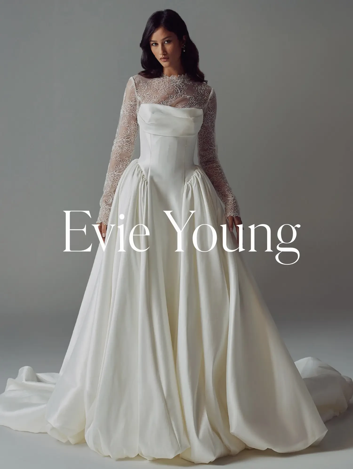 Evie Young Lace Wedding Dress