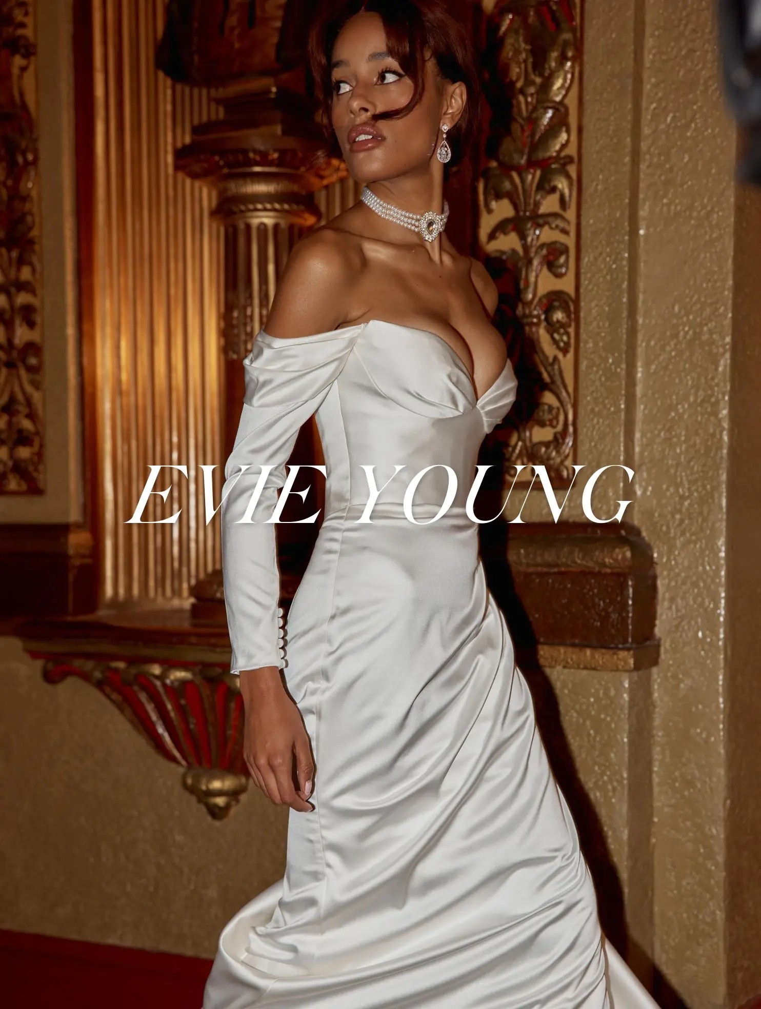 Evie Young Lace Wedding Dress