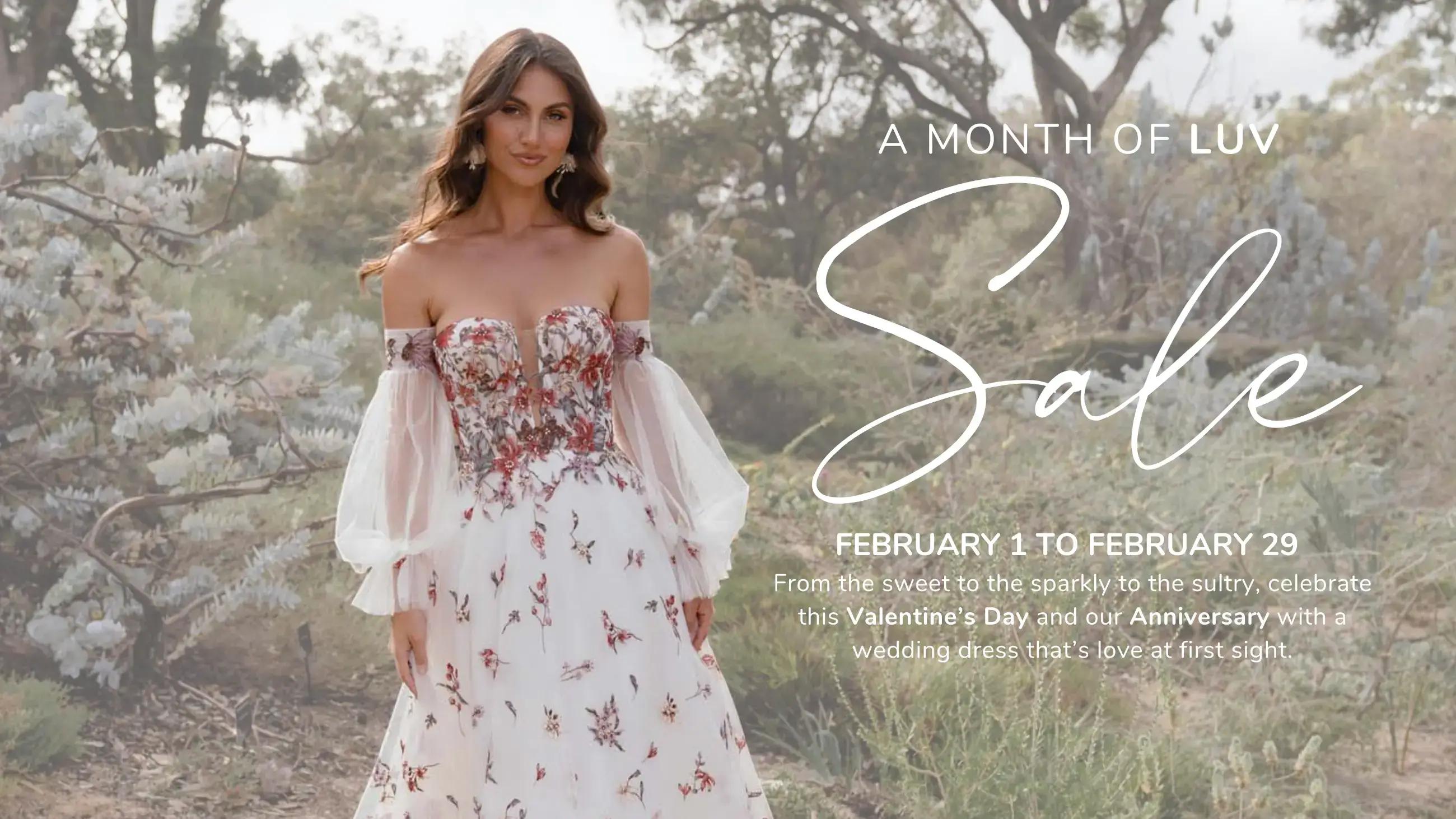 Luv Bridal's 9th Anniversary Sale is here!