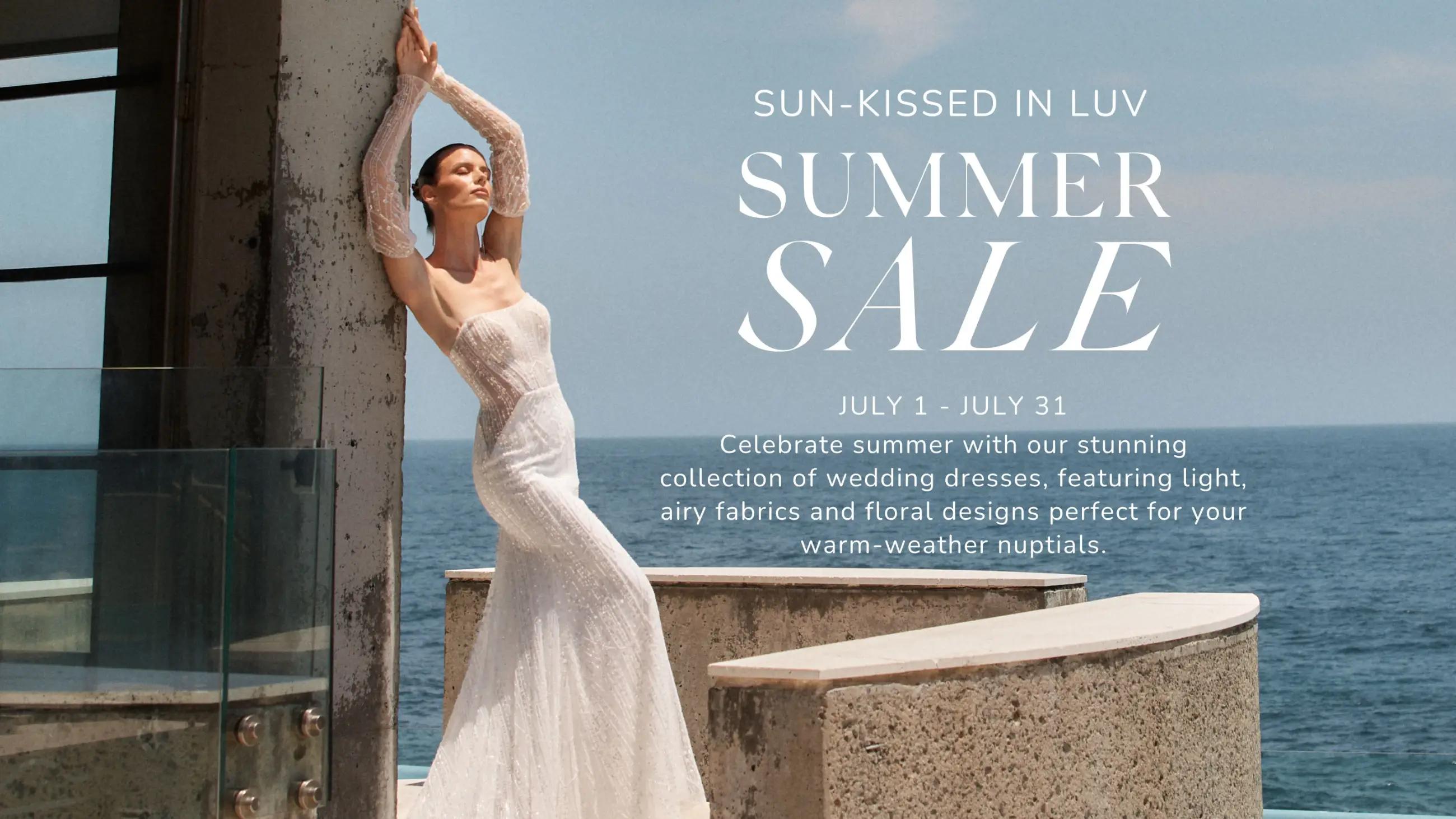 Luv Bridal Summer Sale is here!