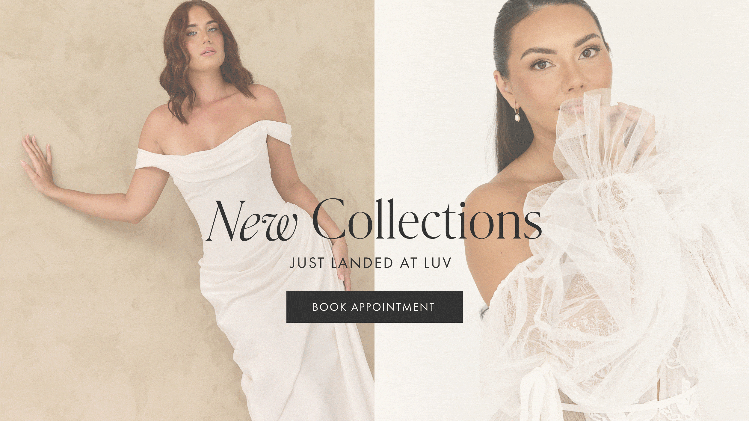New Collections desktop banner